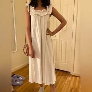 NEW WITH TAGS - MANGO WHITE DRESS